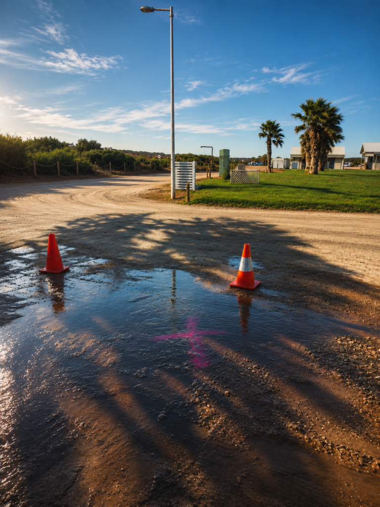 Water Main Leak Detection at Monkey Mia Resort