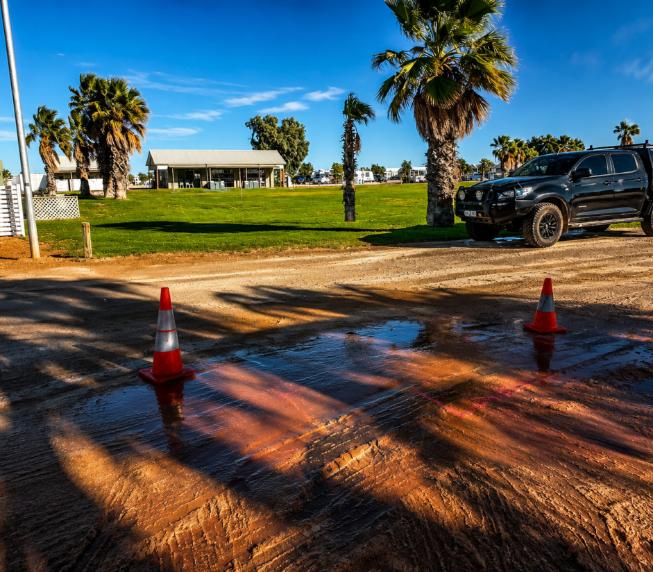 Water Main Leak Detection at Monkey Mia Resort